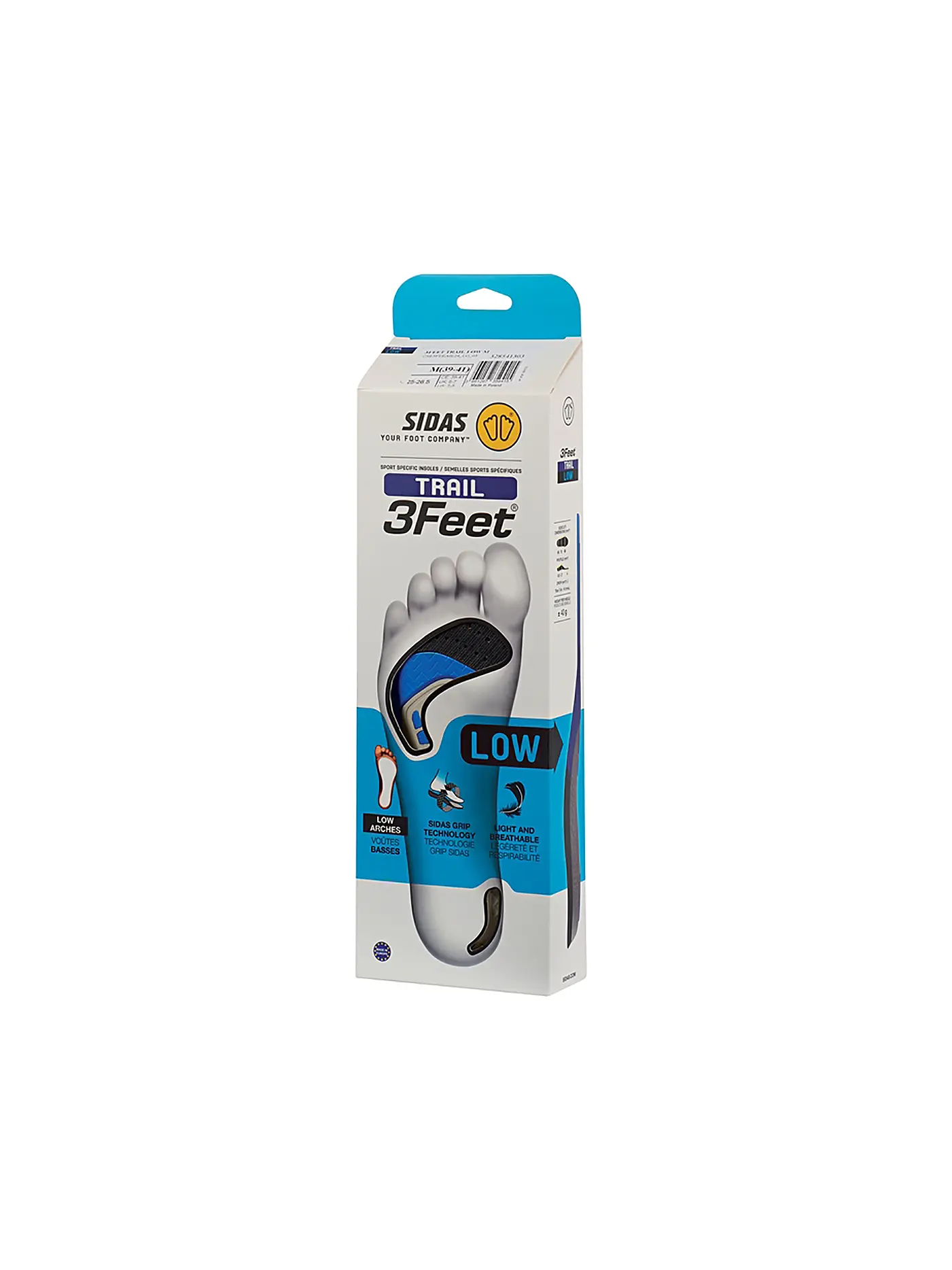SIDAS | Laufeinlagen 3Feet Trail Low | 